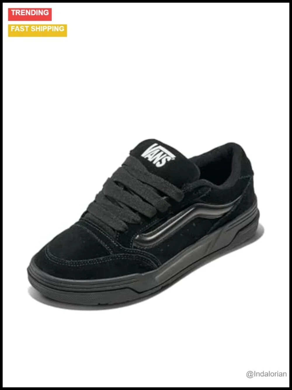 Vans Hylane Puffy Y2K Skate Sneakers Suede & Mesh Lace-Up